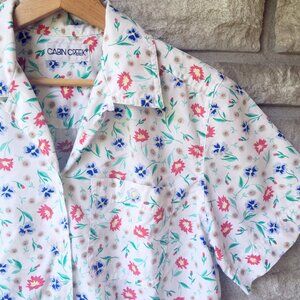 90s 'Cabin Creek' Country Floral Button Down / 3 for $33 Sale!
